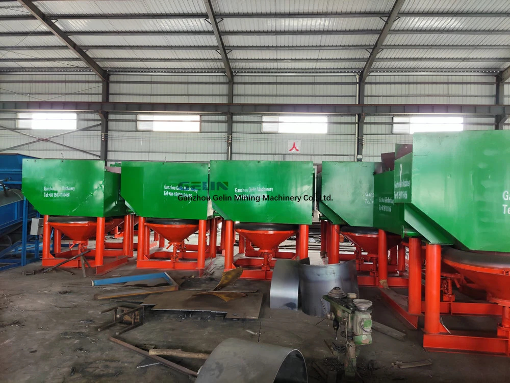 Alluvial Sand Mining Jig Washing Process Jigger Machine for Small Scale Gold Diamond Wash Lead Tantalum Zinc Mine Manganese Zircon Copper Tin Iron Ore Separate