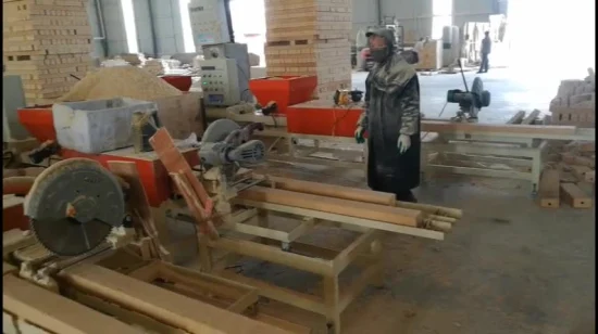 Macchina per blocchi di pallet in segatura di legno pressato, trucioli di legno, blocchi di segatura, bricchette, piedini per europallet pressati, macchina per fare piedi